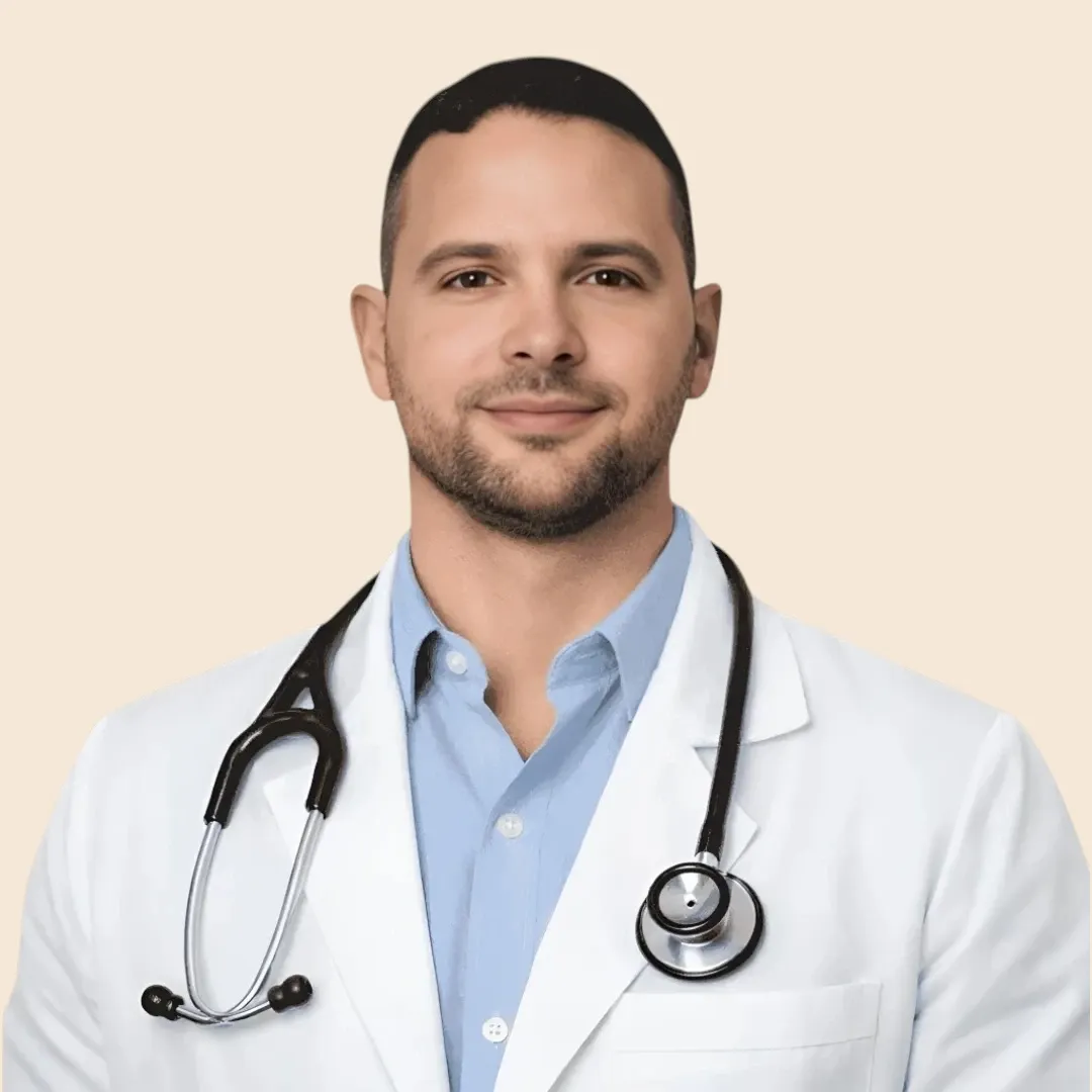 Dr. Krasne, board-certified physician